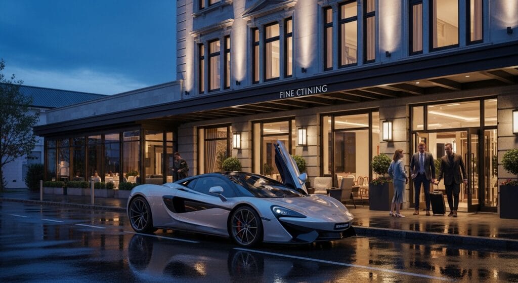Luxury Christchurch weekend with supercar hire