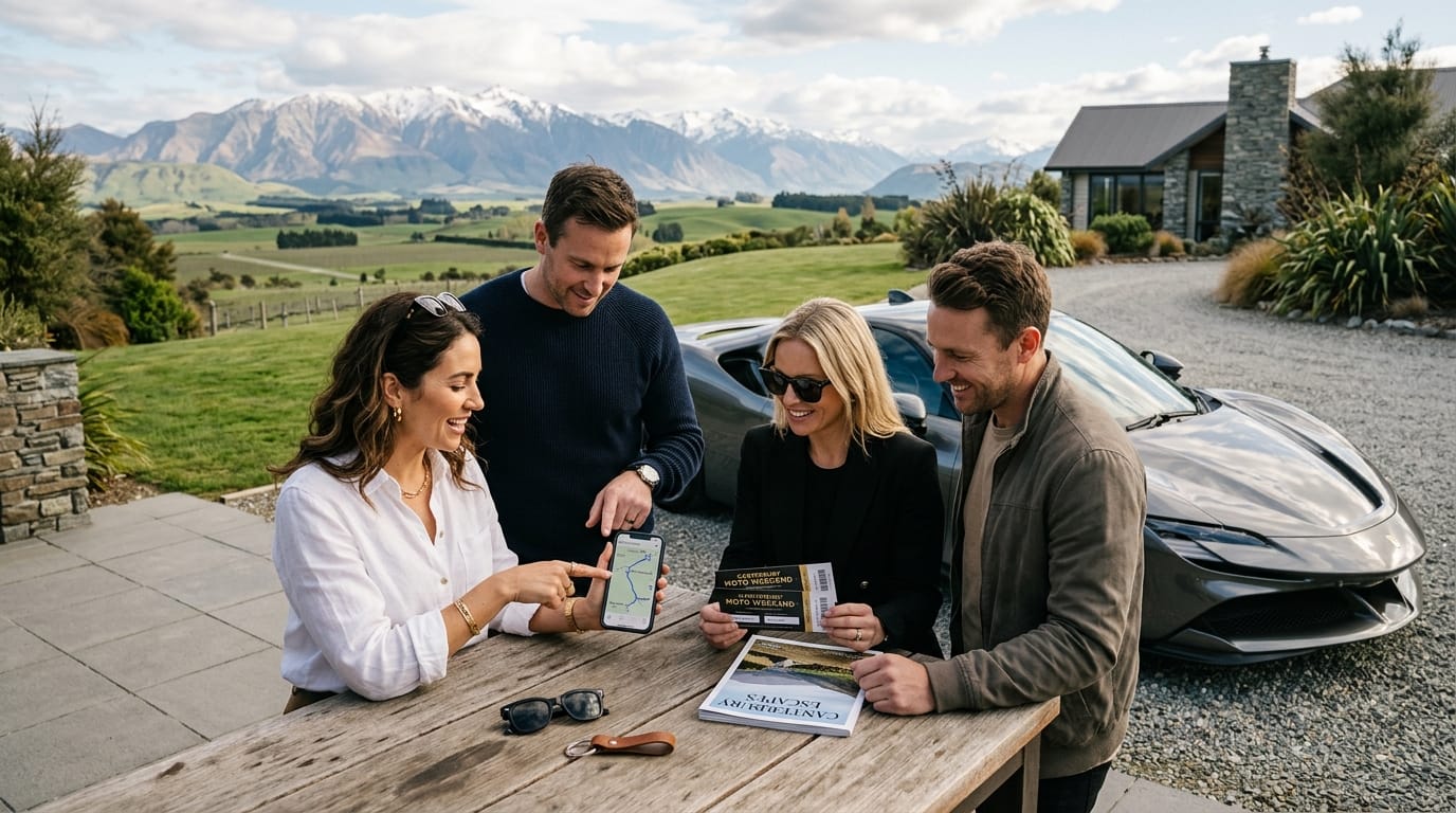 Race fans planning a luxury Supercars weekend in Christchurch