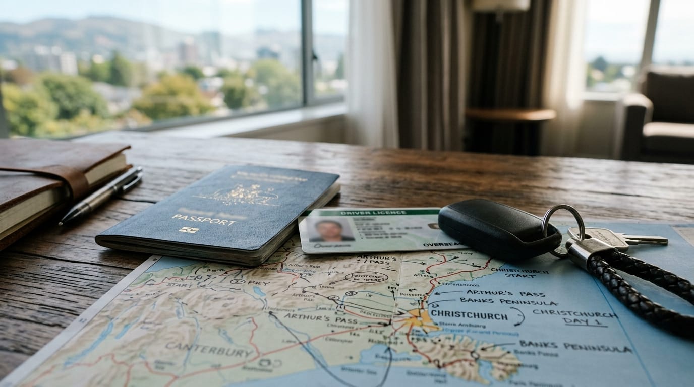 overseas driving licence and supercar hire checklist