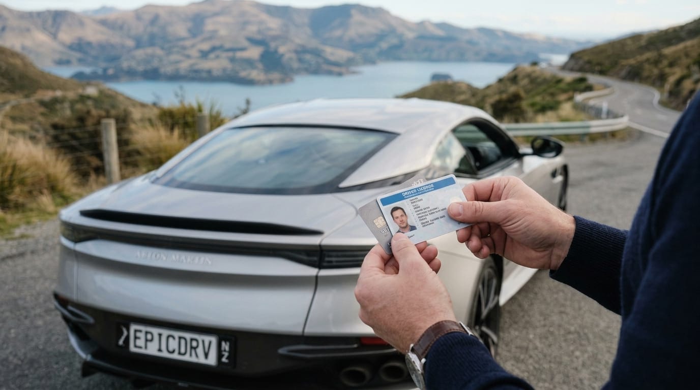 visitor checklist for supercar hire in Christchurch