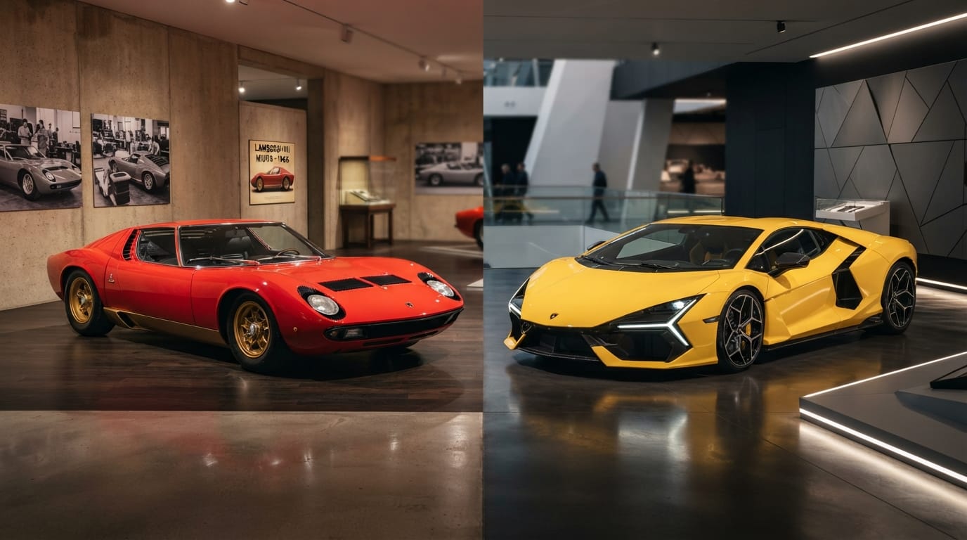 Lamborghini Super Veloce evolution from the Miura era to the Revuelto SV